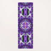 紫W3 ヨガマット (正面)