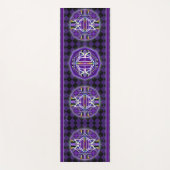 紫W3 ヨガマット (正面)