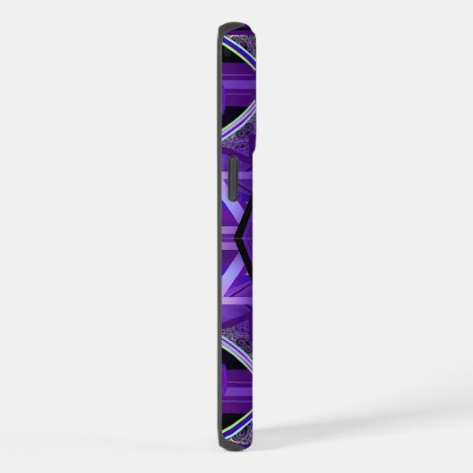 紫w3 iPhoneケース (右側面)