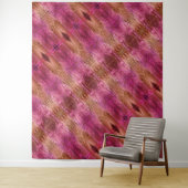 紫X 1974イカット7 タペストリー (インサイチュ)