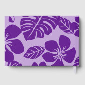 紫x 2のピンクビキニ模様 ゲストブック (裏面)