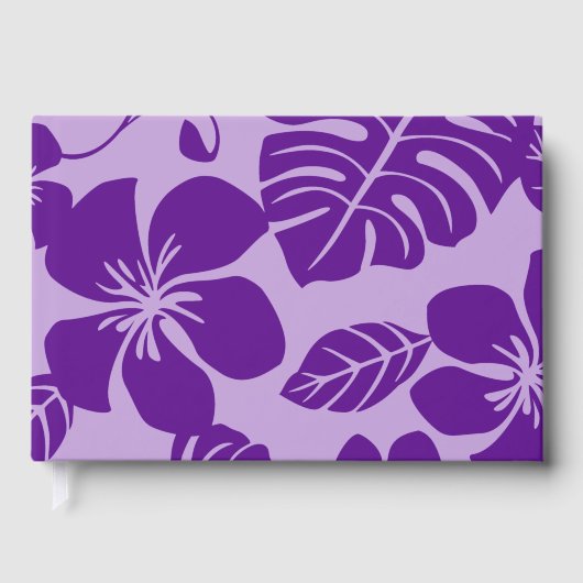 紫x 2のピンクビキニ模様 ゲストブック (正面)