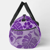 紫x 2のピンクビキニ模様 ダッフルバッグ (右)