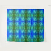 紫X GLイカット6 タペストリー (正面(横))