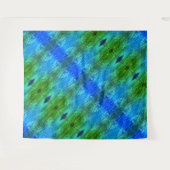 紫X GLイカット7 タペストリー (正面(横))