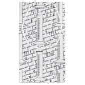 累進的なシリンダー幸せな卒業のギフトバッグ スモールペーパーバッグ (裏面)