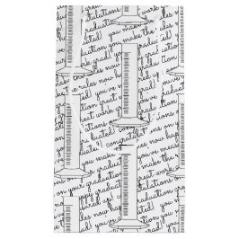 累進的なシリンダー幸せな卒業のギフトバッグ スモールペーパーバッグ