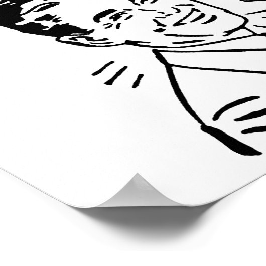 累進税は最も公平な税 ポスター (角)