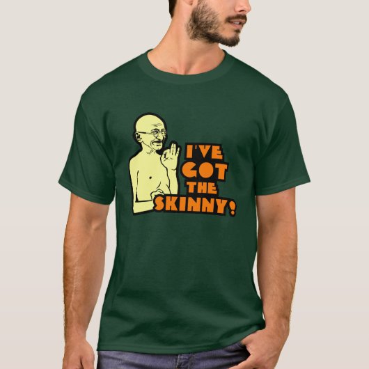 細いの得ました Tシャツ (正面)