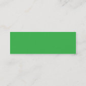 細いイタリア- スキニー名刺 (裏面)