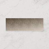 細いカード軍隊を支援 スキニー名刺 (裏面)