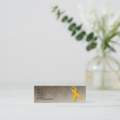 細いカード軍隊を支援 スキニー名刺 (スタンド正面)