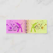 細いギター- スキニー名刺 (裏面)