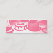 細いケーキ- スキニー名刺 (裏面)