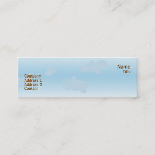 細いシカの天国- スキニー名刺