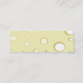 細いスイスチーズ- スキニー名刺 (裏面)