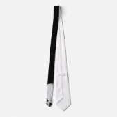細いタイ ネクタイ (裏面)