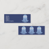 細いタコ- スキニー名刺 (正面/裏面)