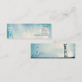 細いタワー- スキニー名刺 (正面/裏面)