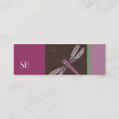 細いトンボ「Neopolitan」 スキニー名刺 (裏面)