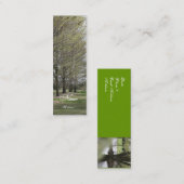 細いビジネス スキニー名刺 (正面/裏面)