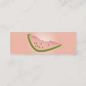 細いメロン- スキニー名刺 (裏面)