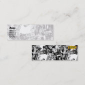 細い中華街- スキニー名刺 (正面/裏面)