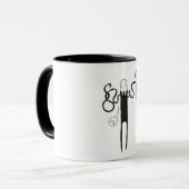 細い人しかしそう恐いないマグ マグカップ (正面左)