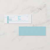 細い回路- スキニー名刺 (正面/裏面)