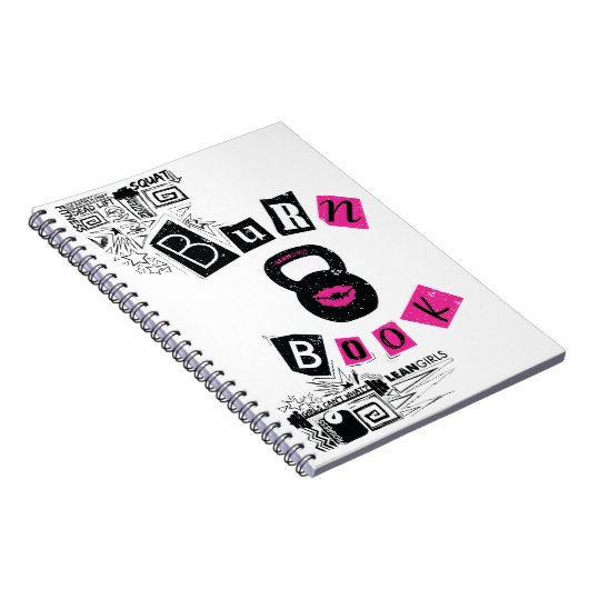 細い女の子の焼跡の本 ノートブック (右側)