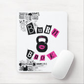 細い女の子の焼跡の本 マウスパッド (マウス)