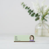 細い女の子- スキニー名刺 (スタンド正面)