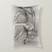 細い子犬 アクセントクッション (正面(垂直))