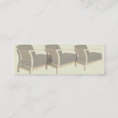 細い家具- スキニー名刺 (裏面)