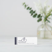 細い専門周期ガイドの名刺 スキニー名刺 (スタンド正面)