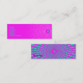 細い少しギターの人- スキニー名刺 (正面/裏面)