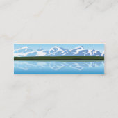 細い山- スキニー名刺 (裏面)