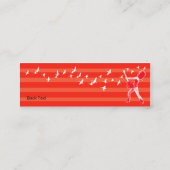 細い平和- スキニー名刺 (裏面)