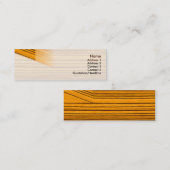 細い木- スキニー名刺 (正面/裏面)