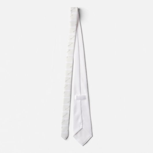 細い棒 ネクタイ (裏面)