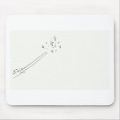細い棒 マウスパッド (正面)