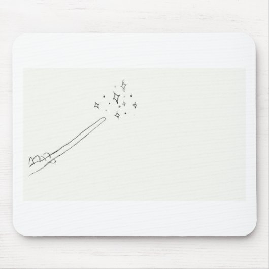 細い棒 マウスパッド (正面)