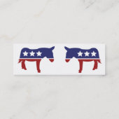 細い民主党員- スキニー名刺 (裏面)