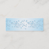 細い泡- スキニー名刺 (裏面)