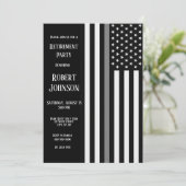 細い灰色の線の除去 招待状 (スタンド正面)