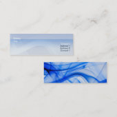 細い煙- スキニー名刺 (正面/裏面)