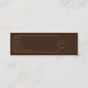 細い猿- スキニー名刺