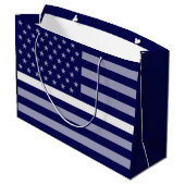 細い白線フラグ ラージペーパーバッグ (裏面アングル)