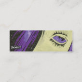 細い目- スキニー名刺 (裏面)