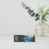 細い目- スキニー名刺 (スタンド正面)